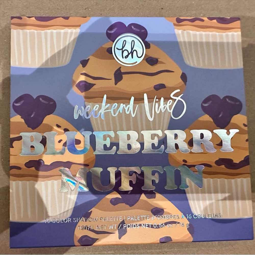 BH Cosmetics Weekend Vibe Blueberry Muffin